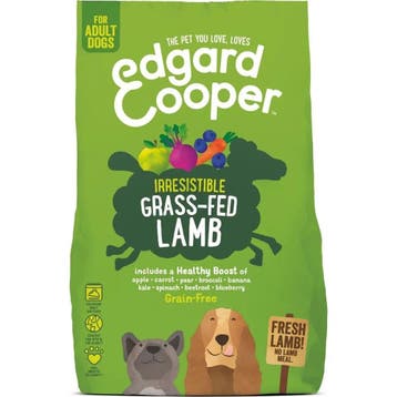 Edgard & Cooper hond Droog Lam 12kg grote brok, Verzenden, Nieuw