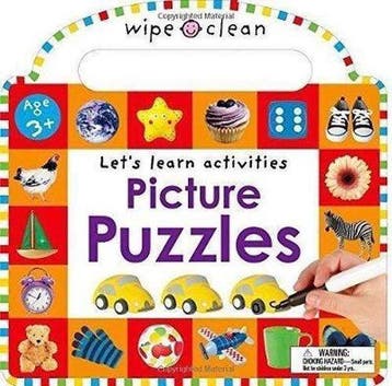Wipe-Clean Picture Puzzles 9781783411924 Roger Priddy, Verzenden, Gelezen, Roger Priddy
