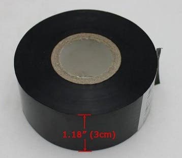 Inkt voor lintprinters transferfilm zwart 100 m x 30 mm, Ophalen of Verzenden, Nieuw