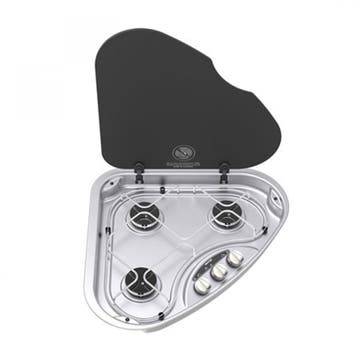 Thetford Kookplaat 3-Pits Basic Line 330 Links, Caravans en Kamperen, Kampeeraccessoires, Nieuw