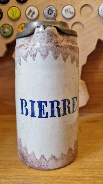 Bierpul - Tin, Aardewerk