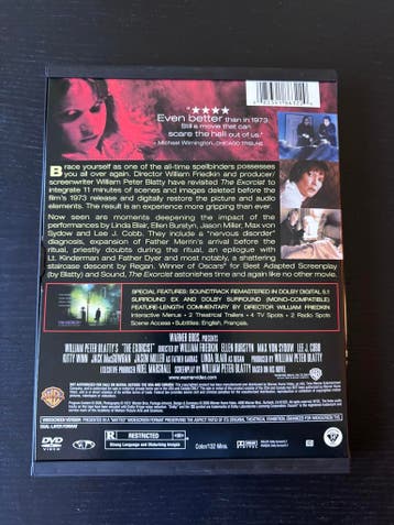The Exorcist DVD - Gesigneerd door Linda Blair, Ophalen of Verzenden, Nieuw, Film, Gebruiksvoorwerp