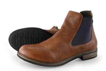 Rieker Chelsea boots in maat 43 Bruin, Bruin, Verzenden, Overige typen, Gedragen