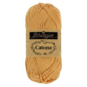 Scheepjes Catona - 10g - 179 Topaz - Haakgaren / Breigaren, Ophalen of Verzenden, Nieuw, Breien of Haken, Wol of Garen