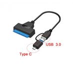 SATA III USB 3.0 kabel Sata-naar USB-C adapter, Huis en Inrichting, Verzenden, Nieuw