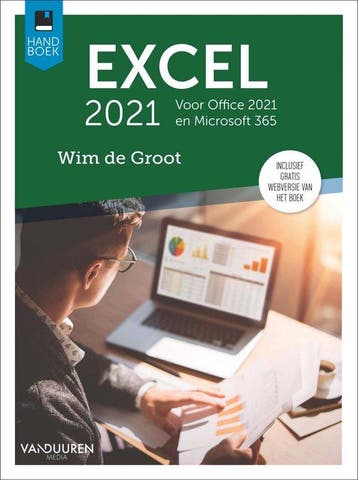 9789463562515 Handboek - Handboek Excel 2021 | Tweedehands, Boeken, Verzenden, Zo goed als nieuw, Wim de Groot
