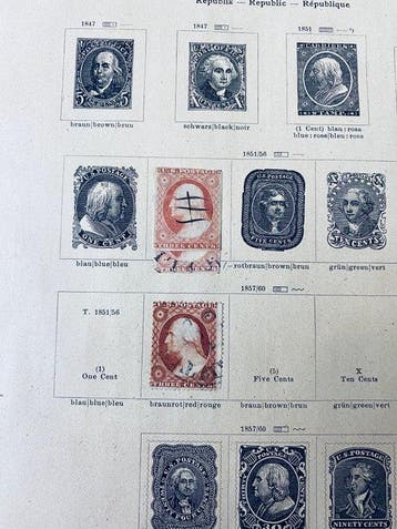 Verenigde Staten - Collectie / Uitzoeker USA op oude, Gestempeld