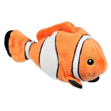 Nature Planet clownsvis knuffel - pluche - 13 cm, Kinderen en Baby's, Verzenden, Nieuw