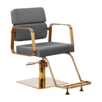 Gabbiano Porto GM Kappersstoel Grijs Met Verstelbare Rug, Huis en Inrichting, Stoelen, Ophalen of Verzenden, Nieuw