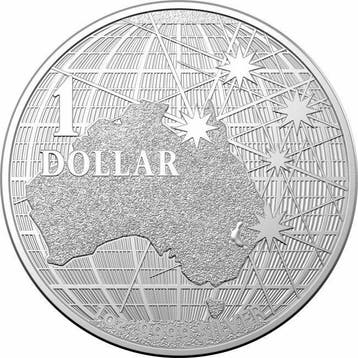 Australië. 1 Dollar 2021 1 oz $1 AUD Australia Beneath the