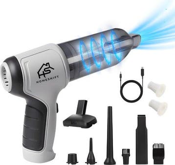 2dekans | HomeShift® Auto Stofzuiger Draadloos V2 -, Witgoed en Apparatuur, Ophalen of Verzenden, Zo goed als nieuw