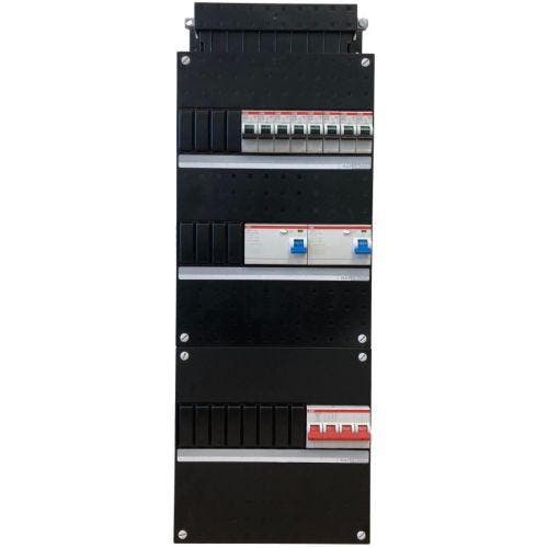 ABB groepenkast 8 groepen, 2 aardlekschakelaars, 1, Doe-het-zelf en Verbouw, Elektra en Kabels, Nieuw, Ophalen of Verzenden