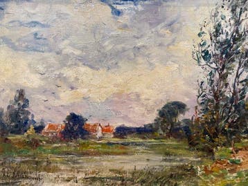 Armand Jamar (1870-1946) - Countryside landscape