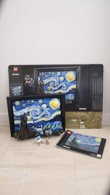 Lego Set - 21333 - Art - The Starry Night (Vincent van Gogh), Nieuw