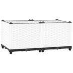 vidaXL Plantenbak verhoogd 80x40x38 cm polypropeen, Kunststof, Verzenden, Nieuw, 60 tot 100 cm