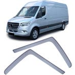 Mercedes Sprinter W907 | Zwarte Regen Deflector | Premium, Auto-onderdelen, Ruiten en Toebehoren, Ophalen of Verzenden, Nieuw
