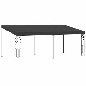 vidaXL Wandprieel 6x3x2,5 m antraciet, Verzenden, Nieuw