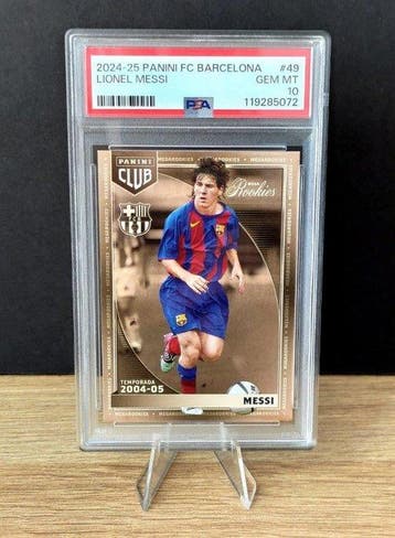 2024/25 Panini Club Fc Barcelona Lionel Messi - Mega Rookies, Verzamelen, Nieuw