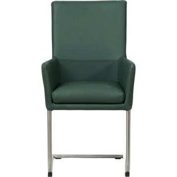 Leren eetkamerstoel Rumor - Toledo Forrest (groen) -, Overige kleuren, Nieuw, Leer, Ophalen of Verzenden