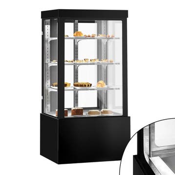 GGM Gastro | Koel- & Gebaksvitrine - dubbel glas - 850 liter, Verzenden, Nieuw in verpakking