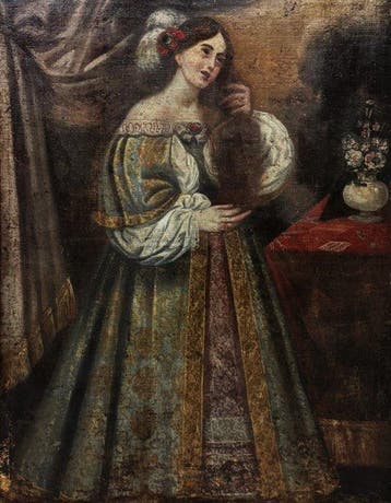 École Espagnole (c. 1660) - Sainte Marie-Madeleine se