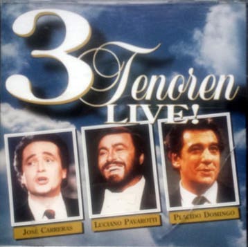 cd - JosÃ© Carreras - 3 Tenoren Live!, Cd's en Dvd's, Verzenden, Zo goed als nieuw