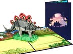 Stegosaurus Dinosaurus Pop-up Kaart, Verzenden, Nieuw