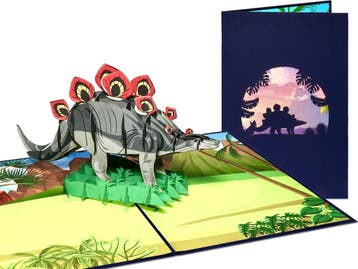 Stegosaurus Dinosaurus Pop-up Kaart, Verzenden, Nieuw