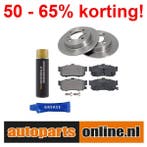 Remschijven + Remblokken Nissan Sunny achterzijde, Verzenden, Nieuw, Nissan