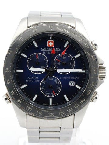 Swiss Military - Hanowa Alarm Chronograph - Zonder, Nieuw