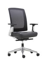 Geperforeerd lederen bureaustoel Mirco Deluxe Zwart, Ophalen of Verzenden, Nieuw