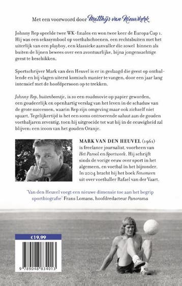 Johnny Rep 9789048834013 Mark van den Heuvel, Verzenden, Gelezen, Mark van den Heuvel