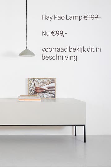 €99,- HAY Pao hanglampen | Naoto Fukasawa | diverse kleuren, Verzenden, Nieuw, Glas, Design