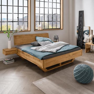 Van Schaik Wellington Massief Houten Bed - 160 x 220, Nieuw
