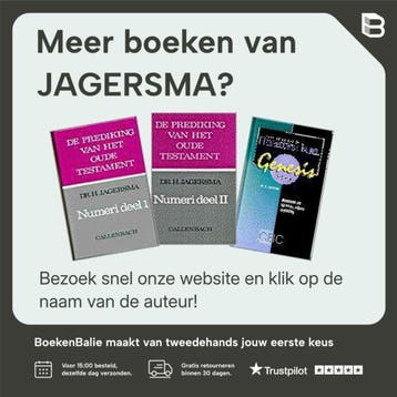 NUMERI 3 - JAGERSMA 9789026602313, Verzenden, Gelezen, JAGERSMA