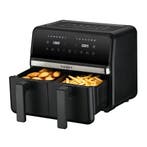Nexxt Dual Basket Airfryer 8 l 2x 4 l - Zwart, Verzenden, Nieuw