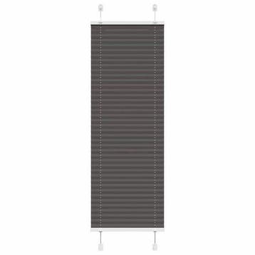 Zwart plissegordijn 50x100 | Tweedekansje | OP=OP, Huis en Inrichting, Ophalen of Verzenden, Zo goed als nieuw, Zwart