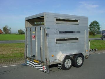 Titan T2785-2 L alu vee trailer afm. 353x181x193cm BOVAG, Ophalen, Gebruikt, Aluminium, Overige typen