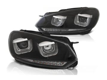 U-LED koplamp Black knipperlicht, Verzenden, Nieuw, Volkswagen