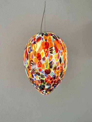 MIMU interior - Kroonluchter - EGG Murrine Millefiori lamp