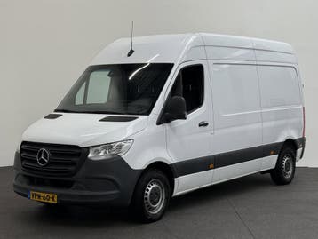 Zakelijke Lease |  Mercedes-Benz Sprinter L2H2 Automaat, Automaat, Stof, Gebruikt, Wit
