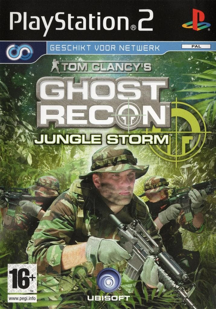 Tom Clancys Ghost Recon Jungle Storm - PlayStation 2, Spelcomputers en Games, Games | Sony PlayStation 2, Zo goed als nieuw, Ophalen of Verzenden