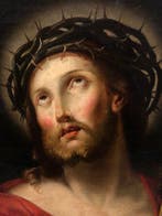 École Européene (XIX) - Ecce Homo (Daprès Guido Reni)
