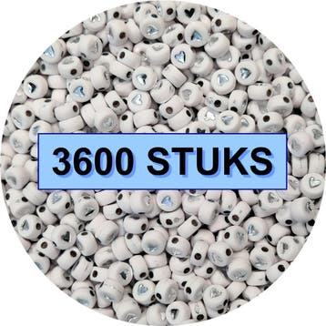 Fako Bijoux - Hartjes Kralen Bulk - Acryl - 7mm - Sieraden, Verzenden, Nieuw