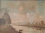 Guido Somelli (1881-1940) - Veduta sull’Arno