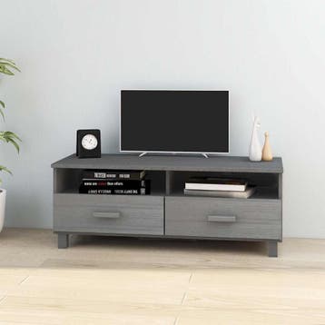 vidaXL Tv-meubel HAMAR 106x40x40 cm massief grenenhout, Verzenden, Nieuw, Grenenhout, Minder dan 100 cm