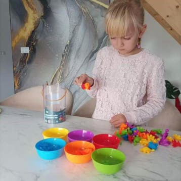 Kruzzel Dinosaurussen: Educatief Spel voor Kleuren en Tellen, Ophalen of Verzenden, Nieuw