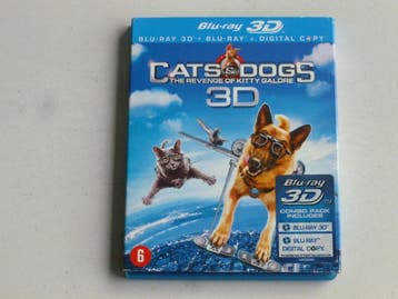Cats & Dogs - The Revenge of Kitty Galore (Blu-ray + Blu-Ray, Ophalen of Verzenden, Zo goed als nieuw