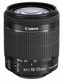 Canon EF-S 18-55 mm F3.5-5.6 IS STM 58 mm filter (geschikt, Verzenden, Zo goed als nieuw, Standaardlens