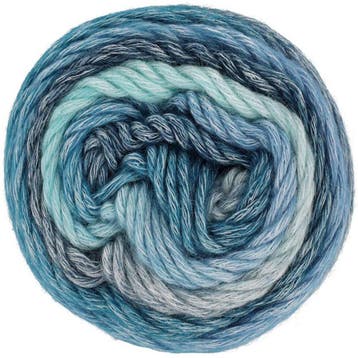 Scheepjes Stone Washed Flow XL - 05 Calm - Kleurverloop Ka, Hobby en Vrije tijd, Breien en Haken, Ophalen of Verzenden, Nieuw